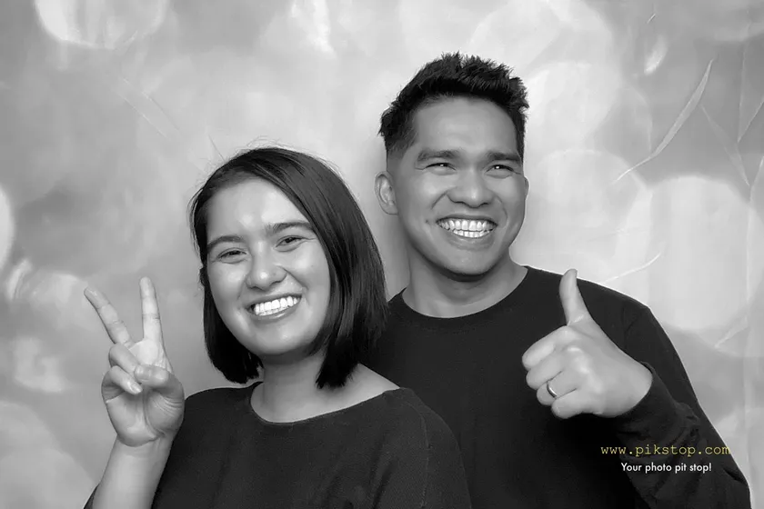Hazel and Gene, the founders of Pik Stop Photo Booths